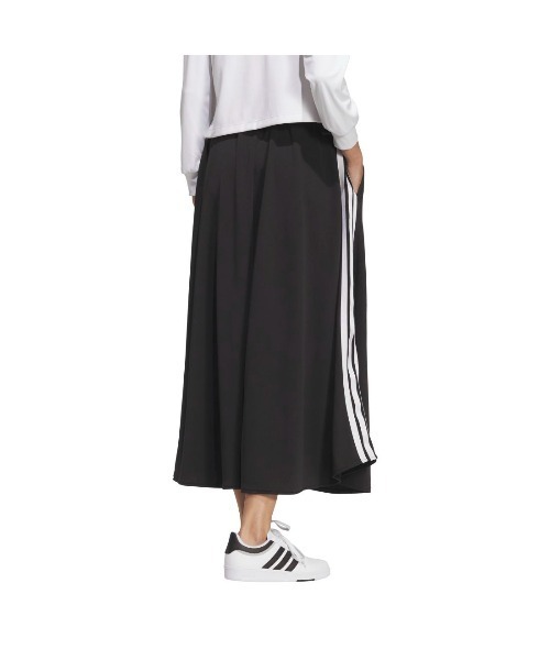 adidas(アディダス)の「アディダス adidas スリーストライプス KN スカート(スカート・レディース・ブラック・S/M/L/XL)」の3枚目の写真