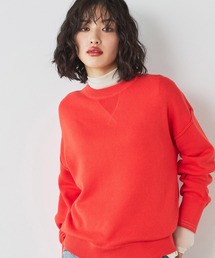 SOMETHING（サムシング）の「SOMETHING コットンニットプルオーバー【洗える】（ニット/セーター）」