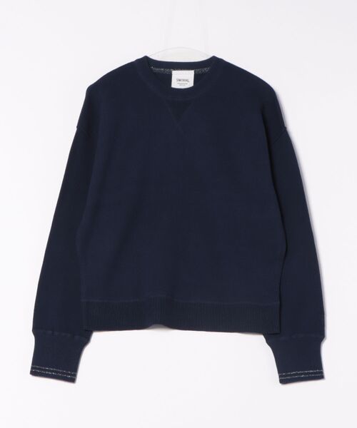 セール】SOMETHING コットンニットプルオーバー【洗える】（ニット