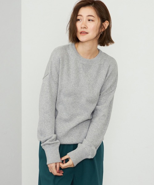 サムシング（SOMETHING）/SOMETHING コットンニットプルオーバー【洗える】 セール】SOMETHING コットンニットプルオーバー【洗える】（ニット