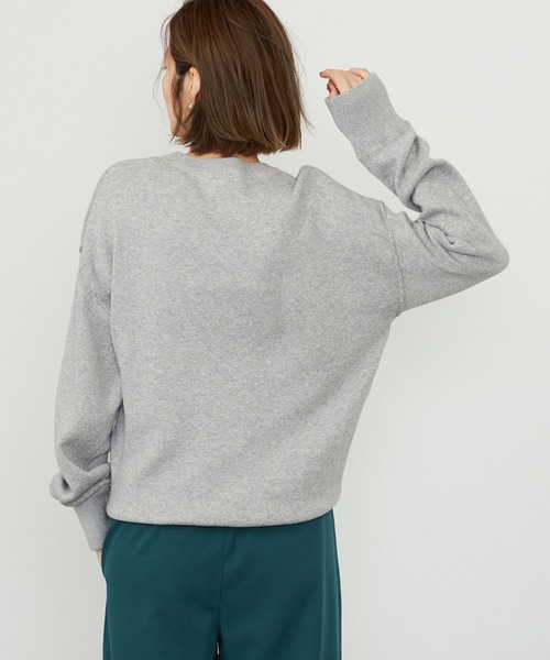 セール】SOMETHING コットンニットプルオーバー【洗える】（ニット