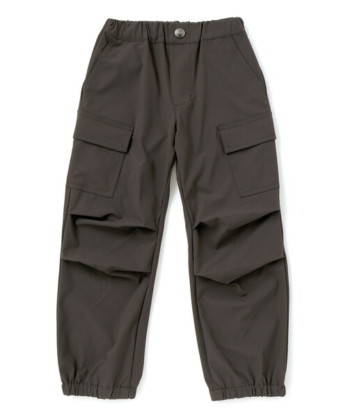 WASK（ワスク）の「タック裾ゴムカーゴパンツ(100~160cm)（カーゴパンツ・キッズ・ベージュ/ブラック・160cm/150cm/140cm/130cm）」の7枚目の写真