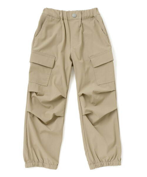 WASK（ワスク）の「タック裾ゴムカーゴパンツ(100~160cm)（カーゴパンツ・キッズ・ベージュ/ブラック・160cm/150cm/140cm/130cm）」の9枚目の写真