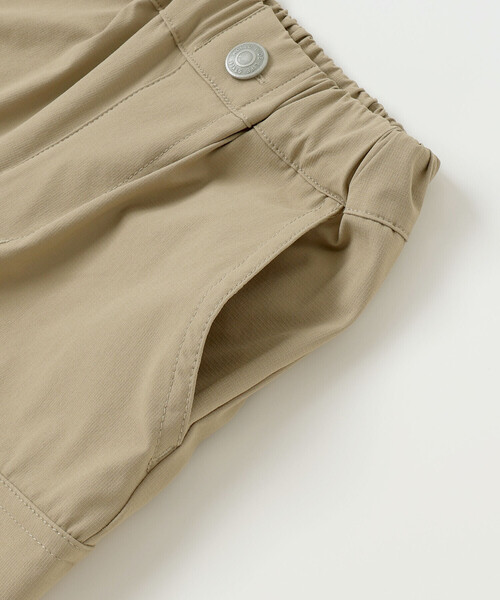 WASK（ワスク）の「タック裾ゴムカーゴパンツ(100~160cm)（カーゴパンツ・キッズ・ベージュ/ブラック・160cm/150cm/140cm/130cm）」の12枚目の写真