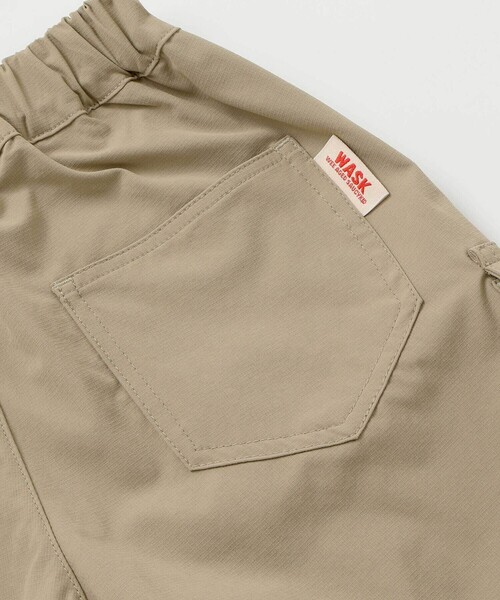 WASK（ワスク）の「タック裾ゴムカーゴパンツ(100~160cm)（カーゴパンツ・キッズ・ベージュ/ブラック・160cm/150cm/140cm/130cm）」の13枚目の写真