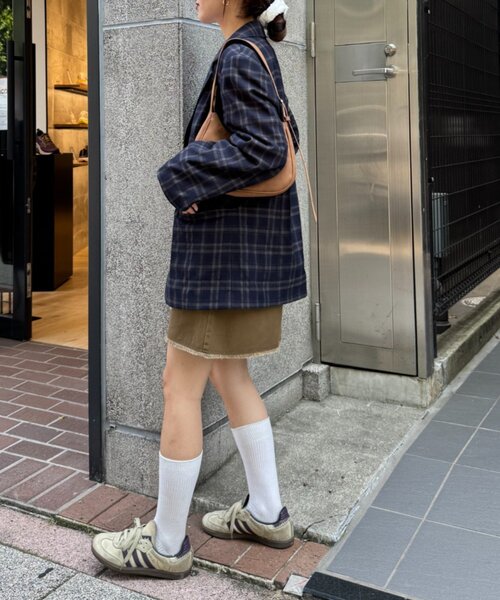 WILLOW（ウィロー）の「■【willow】ミニミモレスカート（スカート・レディース・チャコールグレー/カーキ・SMALL/MEDIUM）」の15枚目の写真