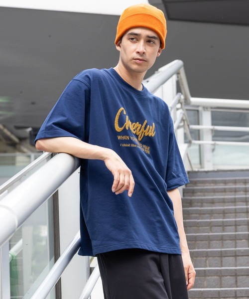 LAKOLE（ラコレ）の「ロールニットキャップ / 577423（ニットキャップ/ビーニー・メンズ・オレンジ/ブルー/グレー/ブラック・9）」の5枚目の写真