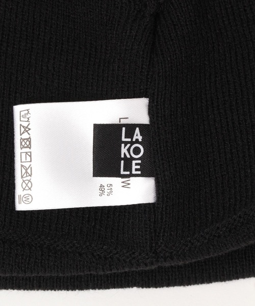 LAKOLE（ラコレ）の「ロールニットキャップ / 577423（ニットキャップ/ビーニー・メンズ・オレンジ/ブルー/グレー/ブラック・9）」の17枚目の写真