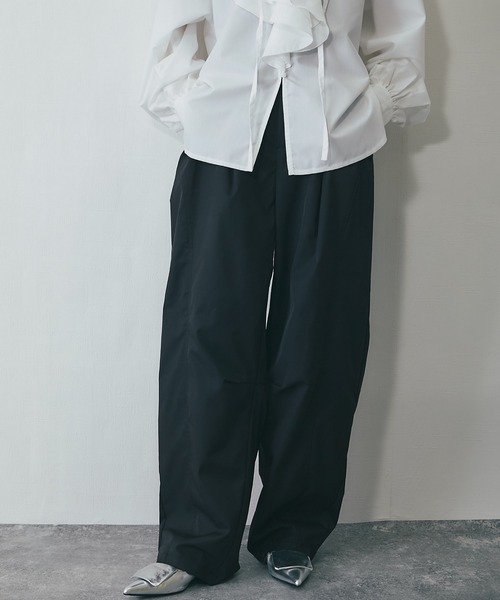 ANOTHER S（アナザーエス）の「タフタワイドカーブパンツ（チノパンツ・レディース・ブラウン/グレー/ブラック・FREE）」の22枚目の写真