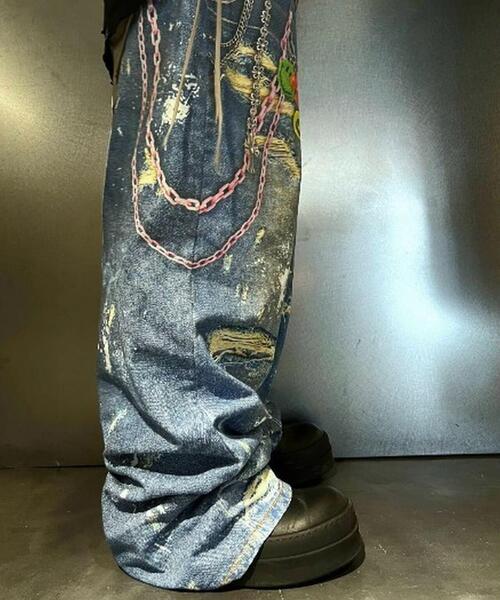 FR(13)NDS /フレンズ/Trompel'oeil Denim Pants（デニムパンツ）｜FR