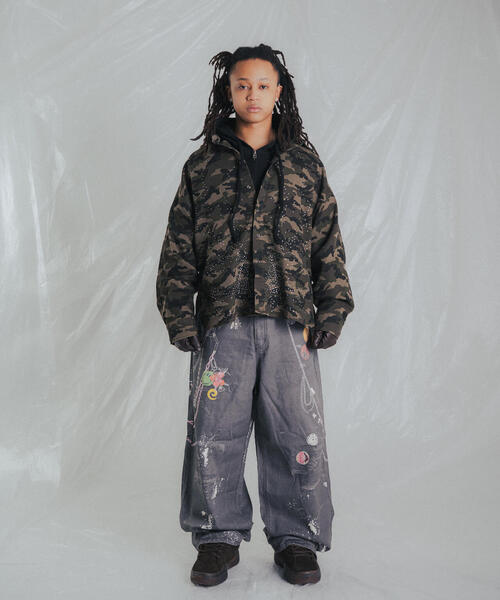 FR(13)NDS（フレンズ）の「FR(13)NDS /フレンズ/Trompel'oeil Denim Pants（デニムパンツ・メンズ・その他4/ブラック・F）」の10枚目の写真