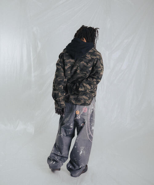 FR(13)NDS（フレンズ）の「FR(13)NDS /フレンズ/Trompel'oeil Denim Pants（デニムパンツ・メンズ・その他4/ブラック・F）」の12枚目の写真