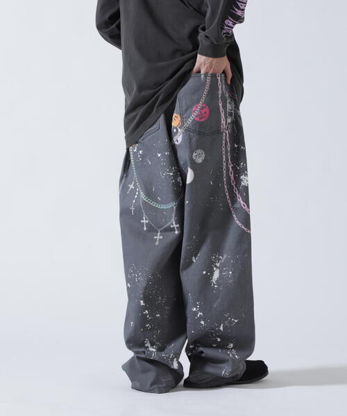 FR(13)NDS（フレンズ）の「FR(13)NDS /フレンズ/Trompel'oeil Denim Pants（デニムパンツ・メンズ・その他4/ブラック・F）」の16枚目の写真