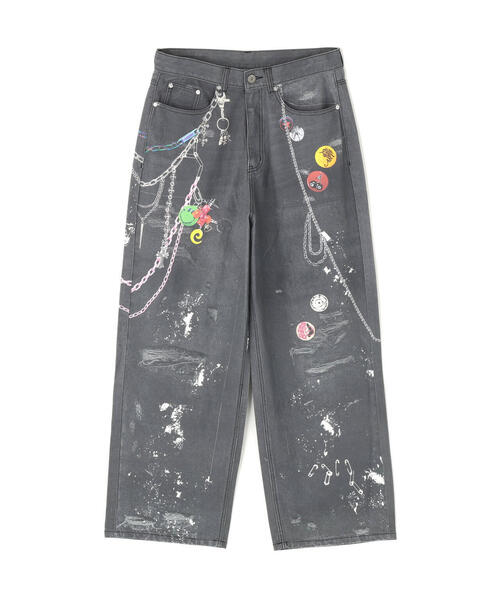 FR(13)NDS（フレンズ）の「FR(13)NDS /フレンズ/Trompel'oeil Denim Pants（デニムパンツ・メンズ・その他4/ブラック・F）」の18枚目の写真