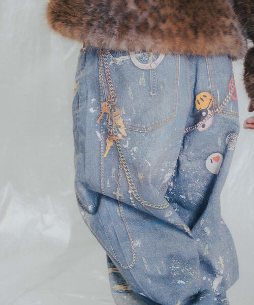 FR(13)NDS（フレンズ）の「FR(13)NDS /フレンズ/Trompel'oeil Denim Pants（デニムパンツ・メンズ・その他4/ブラック・F）」の21枚目の写真