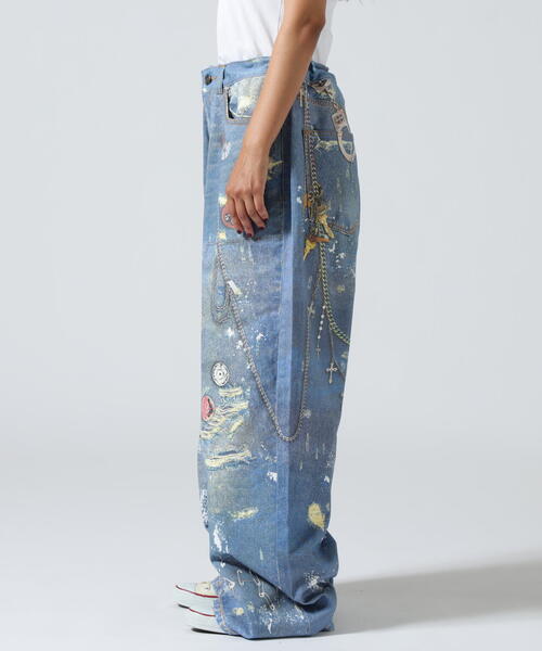 FR(13)NDS /フレンズ/Trompel'oeil Denim Pants（デニムパンツ）｜FR