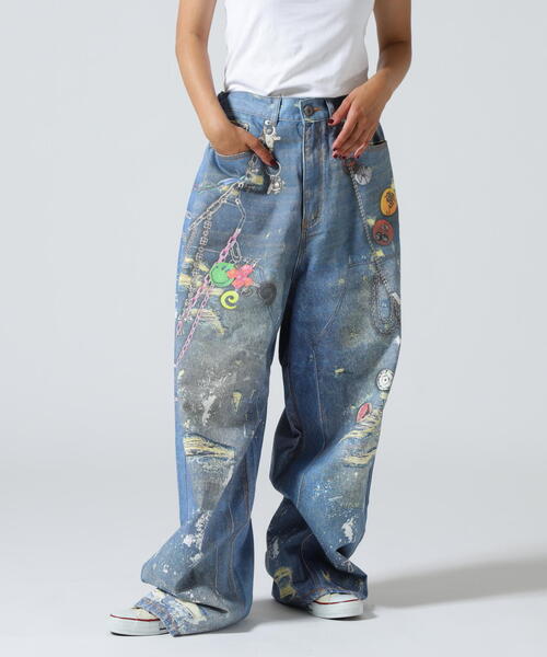 FR(13)NDS /フレンズ/Trompel'oeil Denim Pants（デニムパンツ）｜FR