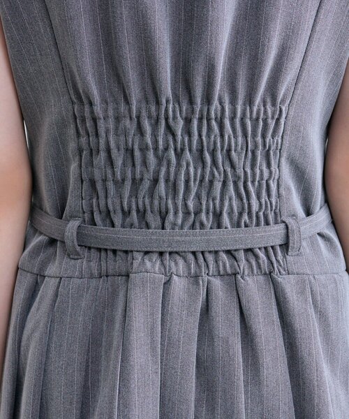 OLIVE des OLIVE（オリーブデオリーブ）の「ノースリーブネクタイワンピース（ワンピース・レディース・ブラウン系その他/ブラック/グレー・FREE）」の11枚目の写真
