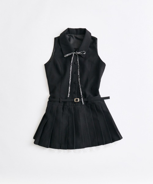 OLIVE des OLIVE ノースリーブ ワンピース OLIVE des 「OLIVE OLIVE」 ノースリーブワンピース FREE