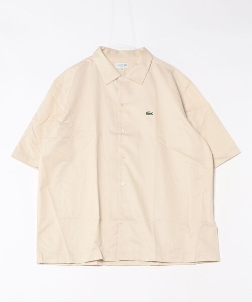 LACOSTE(ラコステ)の「《LACOSTE》CH2894-99(シャツ/ブラウス・メンズ・ブラック/ダークカーキ/ホワイト系その他・40/39/41/38)」の2枚目の写真