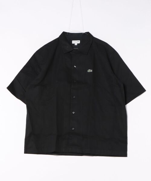 LACOSTE(ラコステ)の「《LACOSTE》CH2894-99(シャツ/ブラウス・メンズ・ブラック/ダークカーキ/ホワイト系その他・40/39/41/38)」の1枚目の写真