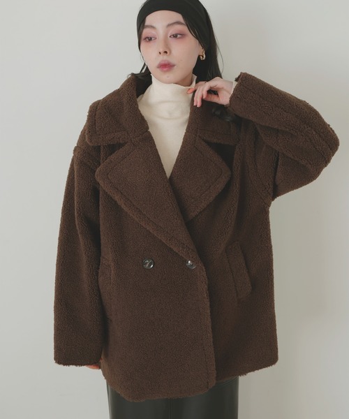 テーラードボアミドルコート（ムートンコート）｜LIAN（リアン）の
