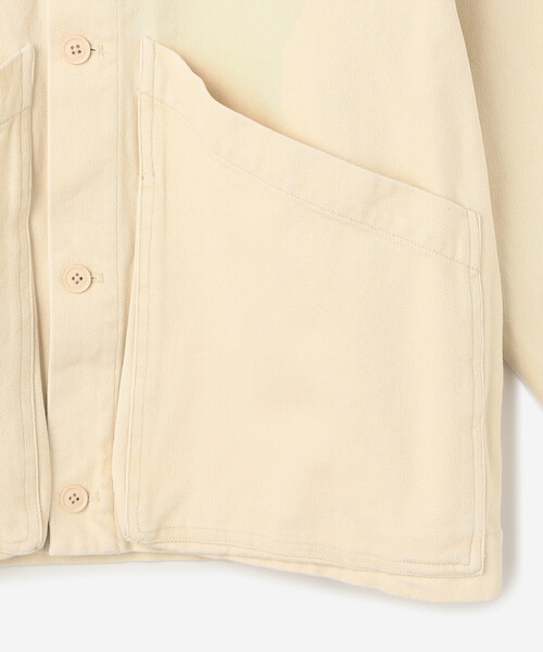 7115 by SZEKI | キャンバス シャツジャケット MEN