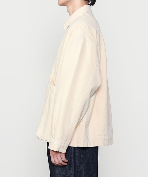 7115 by SZEKI | キャンバス シャツジャケット MEN