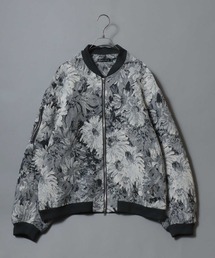ANPAS(ApX)Monotone Gobelin Weaving Flower Pattern MA-1/mg[ SuD t[  MA-1 u] Y fB[X(MA-1)
