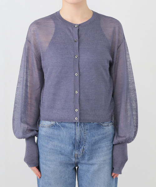 NOBLE ノーブル ウールアルパカアンサンブルニット セーター