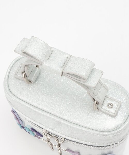 ANNA SUI シェルフラワー バニティーバッグ　ショルダーバッグ 花モチーフバニティショルダーバッグ（その他） | ANNA SUI mini