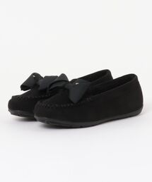 Bridget Birkin(ブリジットバーキン)の【Bridget Birkin】グログランリボンモカシンシューズ(551661)(モカシン/デッキシューズ)