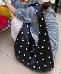 mebole（メボレ）の「水玉トートバッグ（トートバッグ）」