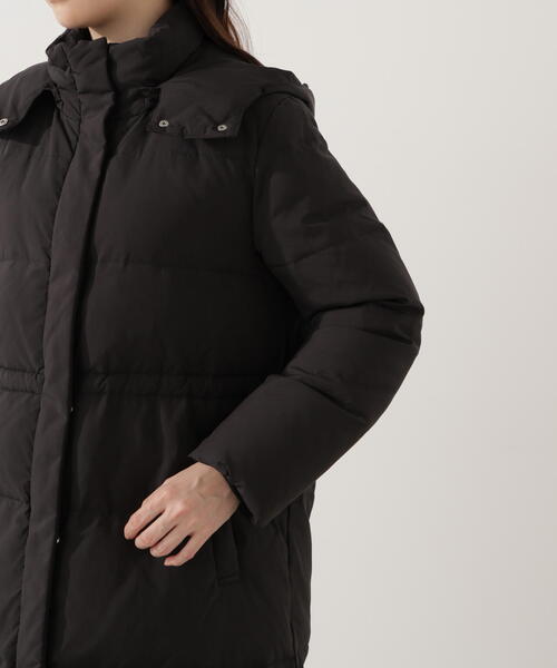 PROPORTION BODY DRESSING(プロポーションボディドレッシング)の「フード取り外しダウン / 1215252100(ダウンジャケット/コート・レディース・ブラック/ベージュ・MEDIUM/P/S/SMALL)」の12枚目の写真