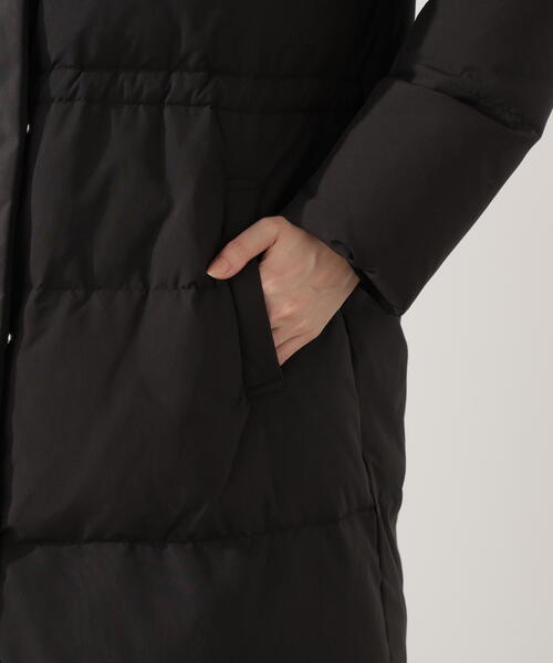 PROPORTION BODY DRESSING(プロポーションボディドレッシング)の「フード取り外しダウン / 1215252100(ダウンジャケット/コート・レディース・ブラック/ベージュ・MEDIUM/P/S/SMALL)」の13枚目の写真