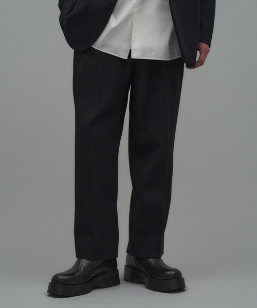 onegravity（ワングラビティ）の「onegravity / カシミヤ ワイドイージーパンツ（その他パンツ・メンズ・ブラック/チャコールグレー・MEDIUM/LARGE/X-LARGE）」の3枚目の写真