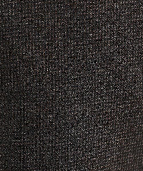 TAKEO KIKUCHI（タケオキクチ）の「【None Of Stress】アクティブジャージ 千鳥 パンツ（スラックス・メンズ・ブラウン系その他4/ブラック系3/ネイビー系3・02/03/04）」の16枚目の写真