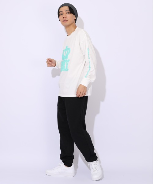BABYDOLL(ベビードール)の「親子お揃い BIGネオン発泡プリントロンT 1056A(Tシャツ/カットソー・レディース・ホワイト/ブラック/ホワイト系その他・S/M/L/XL)」の19枚目の写真