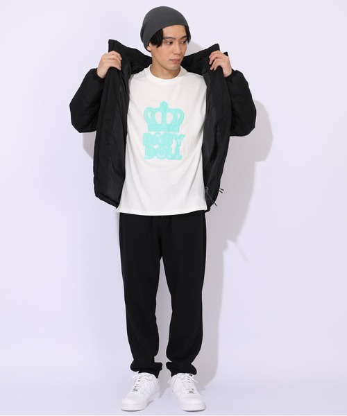 BABYDOLL(ベビードール)の「親子お揃い BIGネオン発泡プリントロンT 1056A(Tシャツ/カットソー・レディース・ホワイト/ブラック/ホワイト系その他・S/M/L/XL)」の21枚目の写真