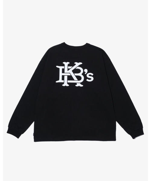 KEBOZ(ケボズ)の「EFG L/S TEE(Tシャツ/カットソー・メンズ・ホワイト/ブラック/ネイビー/オレンジ・S/M/L/XL/2XL)」の2枚目の写真