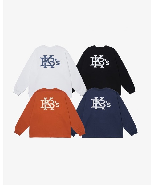 KEBOZ(ケボズ)の「EFG L/S TEE(Tシャツ/カットソー・メンズ・ホワイト/ブラック/ネイビー/オレンジ・S/M/L/XL/2XL)」の8枚目の写真