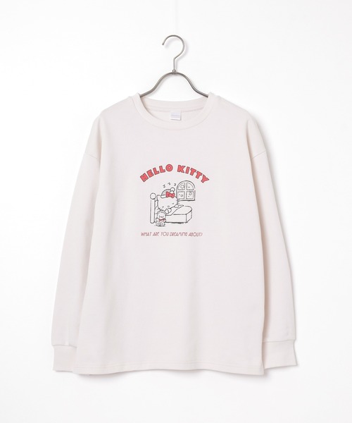 Honeys（ハニーズ）の「サンリオキャラクターズ／ルームウェア（上下セット）（ルームウェア/パジャマ・レディース・アイボリー系2/ライトブルー/アイボリー系1/ピンク・SS/S/M/L）」の8枚目の写真