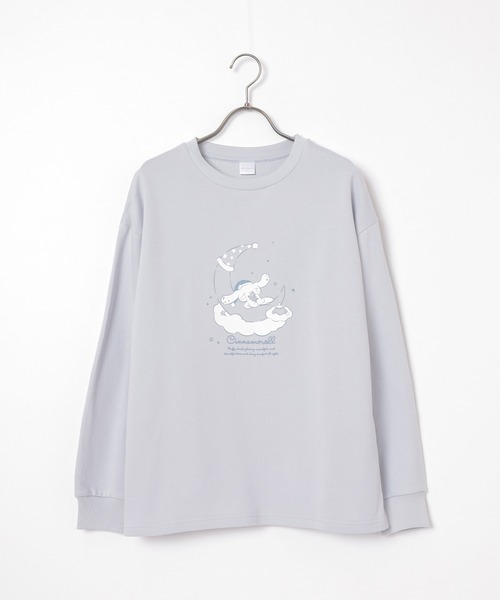 Honeys（ハニーズ）の「サンリオキャラクターズ／ルームウェア（上下セット）（ルームウェア/パジャマ・レディース・アイボリー系2/ライトブルー/アイボリー系1/ピンク・SS/S/M/L）」の14枚目の写真