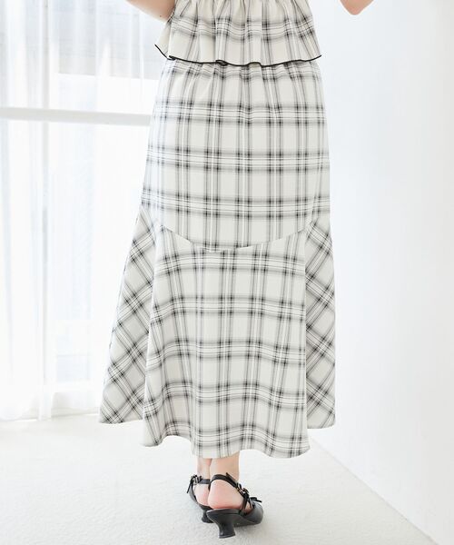 MAJESTIC LEGON（マジェスティックレゴン）の「マーメイドロングスカート（スカート・レディース・ブラック/ホワイト系その他2/ブラック系その他・SMALL/MEDIUM）」の10枚目の写真