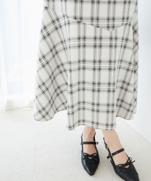 MAJESTIC LEGON（マジェスティックレゴン）の「マーメイドロングスカート（スカート・レディース・ブラック/ホワイト系その他2/ブラック系その他・SMALL/MEDIUM）」の11枚目の写真