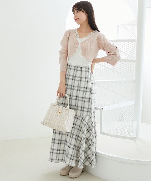 MAJESTIC LEGON（マジェスティックレゴン）の「マーメイドロングスカート（スカート・レディース・ブラック/ホワイト系その他2/ブラック系その他・SMALL/MEDIUM）」の13枚目の写真