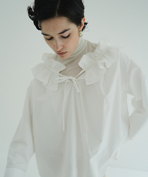 CLANE 2020 S/S ブラウス CLANE（クラネ） ブラウス シャツ VOLUME SLEEVE SHIRTS レディース