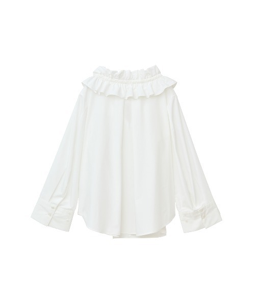 CLANE RUFFLE NECK BLOUSE クラネ RUFFLE NECK BLOUSE（シャツ/ブラウス）｜CLANE（クラネ）の