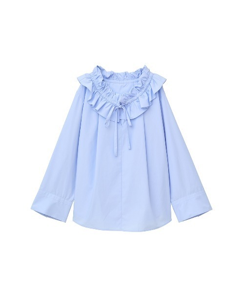 CLANE RUFFLE NECK BLOUSE クラネ RUFFLE NECK BLOUSE（シャツ/ブラウス）｜CLANE（クラネ）の