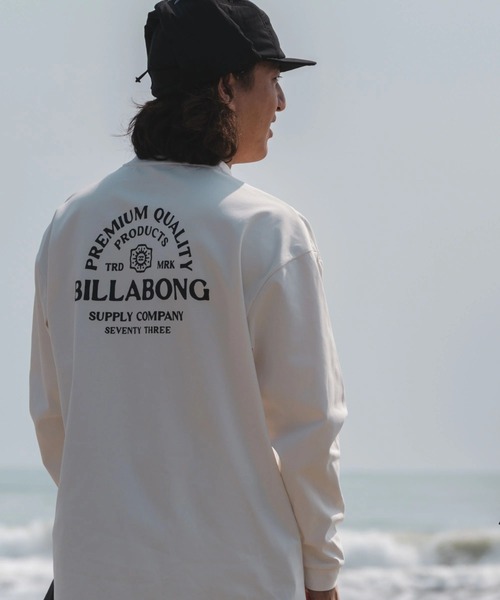 BILLABONG(ビラボン)の「BILLABONG メンズ WARM SOFTTY LS 長袖サーフTシャツ 【2025年秋冬モデル】/ビラボン水陸両用UVケアバックプリント長袖サーフTシャツ(水着)(Tシャツ/カットソー・メンズ・ブラック系その他/ブラウン系その他/クリーム・MEDIUM/X-LARGE/LARGE)」の3枚目の写真